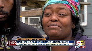 Toddler killed by hit-and-run wanted to be a superhero