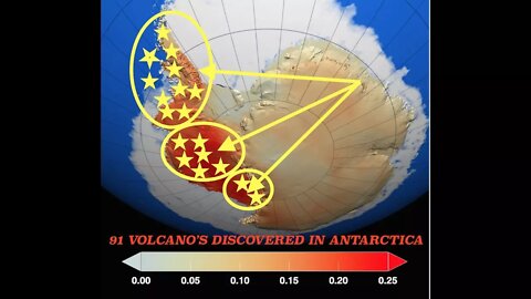 91 Volcanos Discovered in Antarctica, Western Ice Sheet Rapidly Melting,Latest