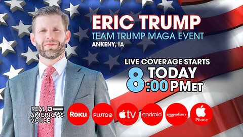 ERIC TRUMP AT TEAM TRUMP MAGA EVENT IN ANKENY, IA 1-4-24