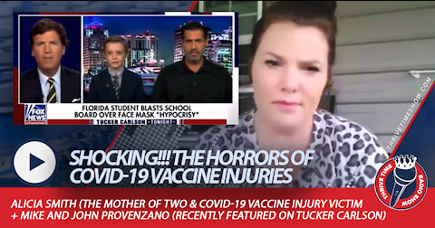 SHOCKING!!! Alicia Smith (A Mother of Two) Shares the Horrors of Her COVID-19 Vaccine Injury