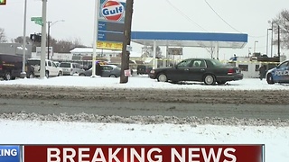 Body found at gas station