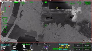 Helicopter video of teenagers arrest for grand theft auto
