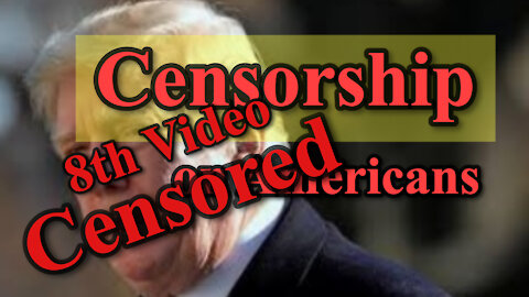 CENSORSHIP | STOP THE STEAL