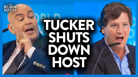 Host Accuses Tucker Carlson of Being Anti-American & His Response is Perfect