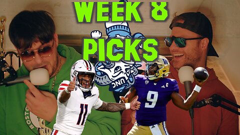 College Football Gambling & Bets -- Week 8 Preview| Pick of Week Goes 5-2!!!