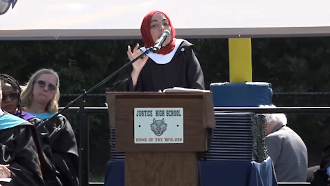 Insane Justice High School Graduation Woke Speech Against Capitalism, Individualism and more...