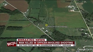 Officer-involved shooting in Sunman, Indiana