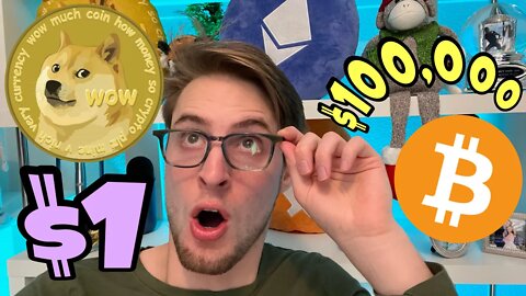 $1 Dogecoin and $100,000 Bitcoin CONFIRMED ⚠️