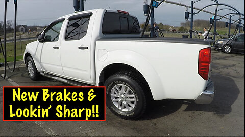 Rear Brake Service On 2014 Nissan Frontier! #brakes #brakerepair #brakeservice