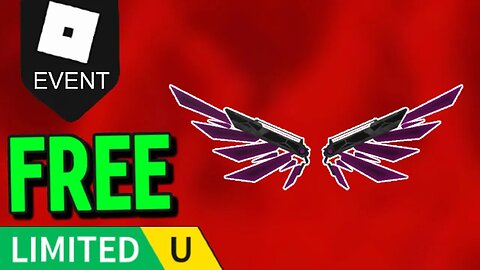 How To Get Pink Wings (ROBLOX FREE LIMITED UGC ITEM)