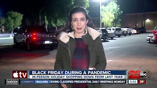 Black Friday shoppers begin to gather at Valley Plaza Mall