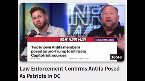 Law Enforcement Confirms Antifa Posed As Patriots In DC