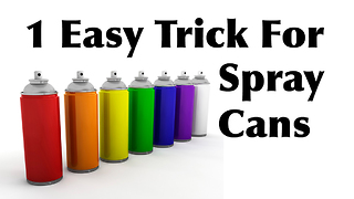 How To Clean Your Spray Paint Nozzles For Easier Painting