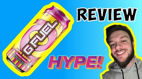 G Fuel HYPE SAUCE Energy Drink Review