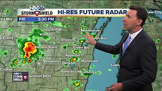 Michael Fish's NBC26 Today weather forecast