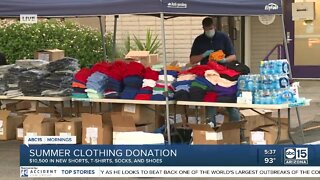 Circle the City gives huge donation of clothes to those in need