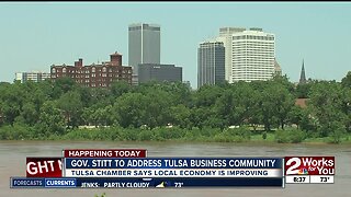 Gov. Stitt to address Tulsa business community