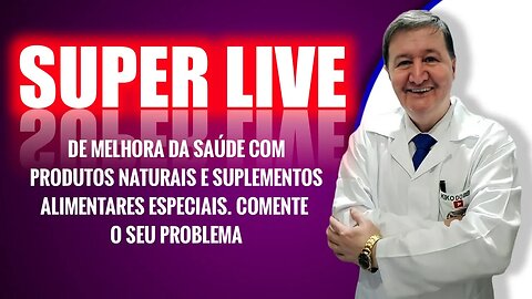 Qual problema de saúde você tem? Vou tentar resolver com produtos naturais e suplementos alimentares