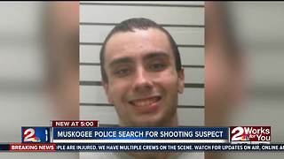 Muskogee police search for shooting suspect