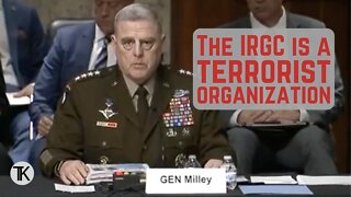 General Milley: The IRGC Is a Terrorist Organization