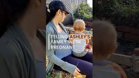 Telling Ashley's Family, We're Pregnant! #shorts #pregnancyannoucement #surprise #reaction #baby