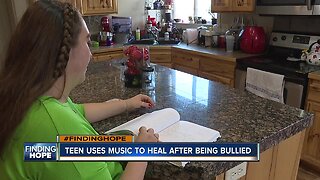 FINDING HOPE: Teen uses music to heal from bullying