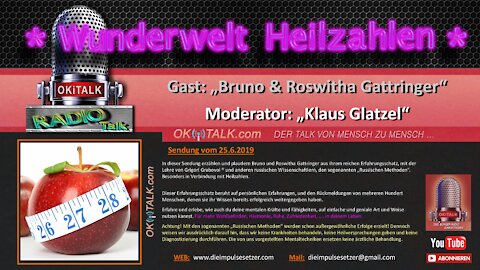 Wunderwelt der Heilzahlen - Bruno & Roswitha Gattringer bei OKiTALK