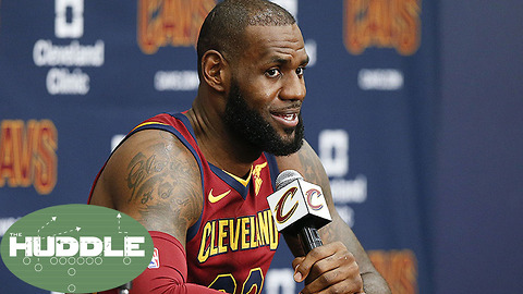 LeBron James Reveals What It Will Take to Keep Him in Cleveland -The Huddle