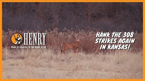 Hank the 308 strikes again in Kansas! #HUNTWITHAHENRY