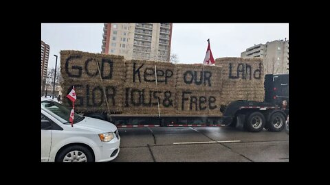 Canada United - Freedom Convoy's of Love ❤️ Edmonton, Kelowna, Coutts, Calgary, Ottawa - Students!