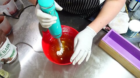 Indonesian Teakwood Cold Process Soap Making 🧼