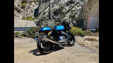 Continental GT 650 sounds in a tunnel