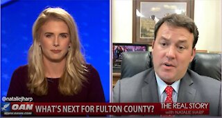 The Real Story - OAN Future of Fulton County with State Sen. Burt Jones
