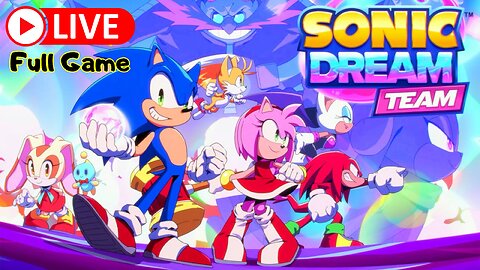 🦔 Sonic Dream Time, I FINALLY Played Sonic Dream Team! NO AUDIO! 🎮🌀