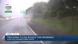 Brady Halbleib: Tracking flooding concerns on Tulsa roads