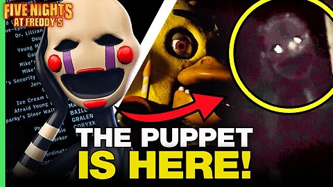 The Puppet in Five Nights at Freddy's Movie | END CREDIT SCENE & MAJOR CAMEO EXPLAINED