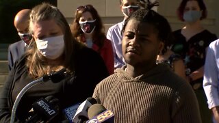 Full news conference: Shorewood School District holds news conference after woman spits in student protester's face
