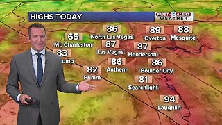 13 First Alert Las Vegas morning forecast | Oct. 4, 2019