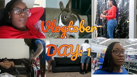 Vlogtober 2023 Day :1 We got a 🐇 | Oyster Party Blender | Clean With Me | DITL of a SAHM