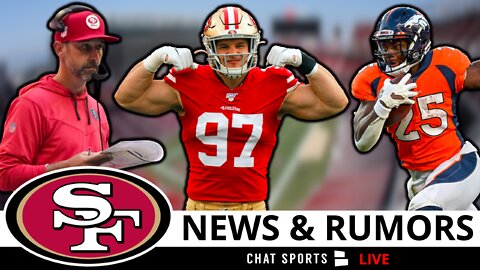 49ers Report LIVE: Trade For Melvin Gordon Or Cam Akers? 49ers vs Chiefs Preview; 49ers News, Rumors