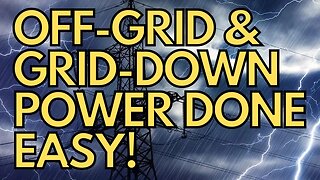 Off-Grid Grid & Grid-Down Solar Power Done Easy