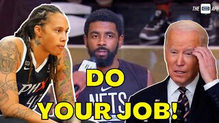 NBA's Kyrie Irving Issues SERIOUS STATEMENT Toward BIDEN Over WNBA's BRITTNEY GRINER!