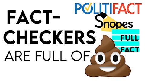 FACT CHECKERS ARE FULL OF...