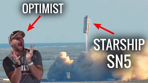 SpaceX's Starship SN5 150m Hop | Live Reaction