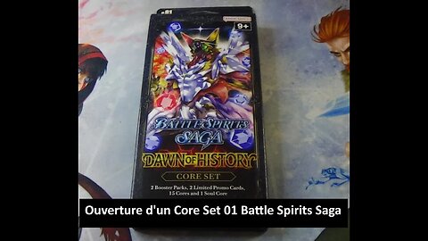 #tcg Ouverture d'un Core Set 01 Battle Spirits Saga