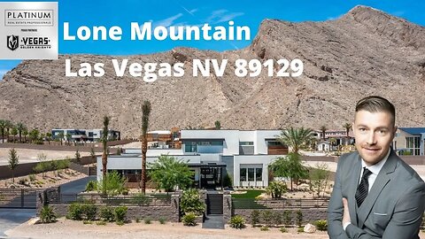 Driving tour of Lone Mountain, Las Vegas NV 89129