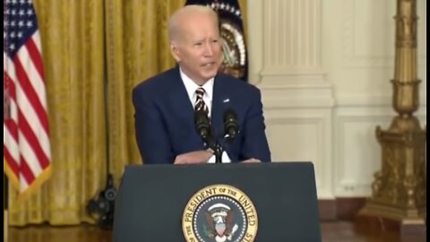 Biden's DAZED & CONFUSED Presser