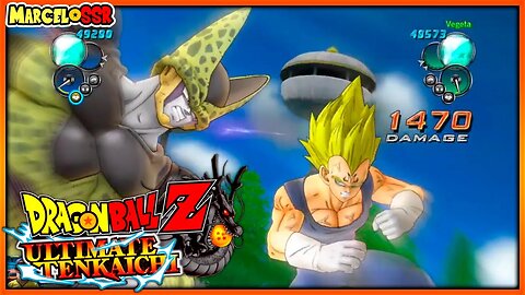 Perfect Cell Vs. Vegeta SSJ - Dragon Ball Z: Ultimate Tenkaichi