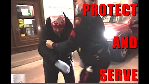 Elderly Freedom Fighter ARRESTED for PEACEFULLY Protesting