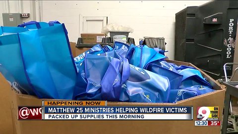 Matthew 25: Ministries helps wildfire victims